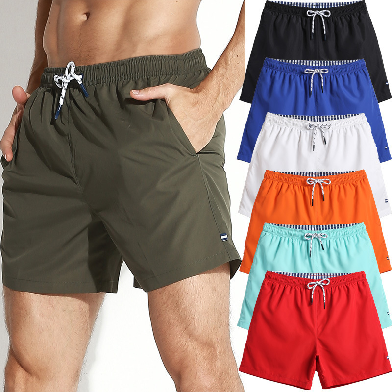 Cross-Border Arcgxin Hengxing Gailang Quick-Drying Shorts Men's Beach Pants with Lining Multi-Color Loose and Light Summer Hot Style