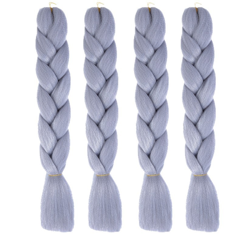 Trenzas Africanas Sintéticas de Fibra de Alta Temperatura para Crochet image 6
