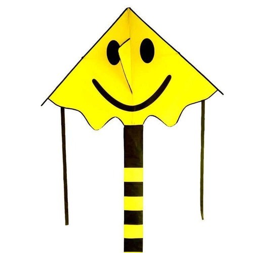 WEIFANG KITE wholesaler classic smile triangle children kite factory wholesale Amazon kite
