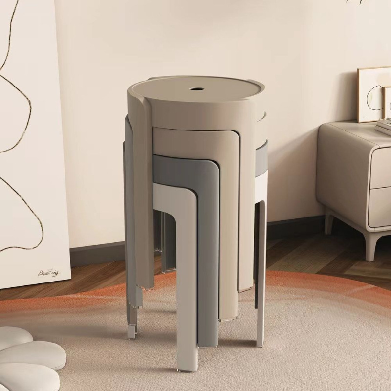 Tea -thick rubber stool durability dormitory home day use plastic…