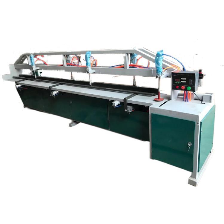 Máquina automática de diente de madera de doble plataforma de construcción de madera cuadrada conector de madera