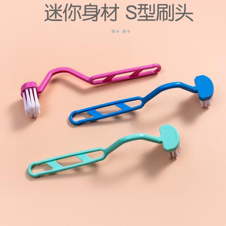Factory Creative Small Brush Household Cleaning Brush Small Toilet Brush Toilet Brush Small Commodity S-shaped Toilet Brush