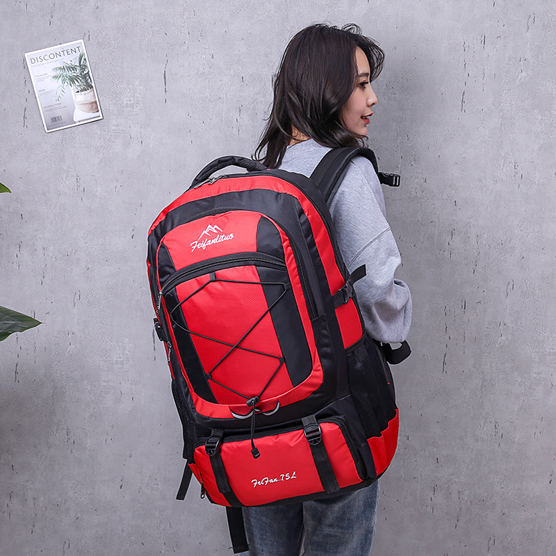 Fábrica al por mayor bolso del alpinismo al aire libre mochila de viaje de gran capacidad mochila de equipaje de trabajo ligero senderismo bolso del alpinismo