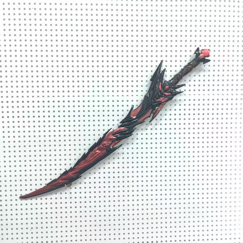 アニメゲーム周辺プラスチックPU材質模型兵器COS道具武器置物玩具未開刃模型|undefined