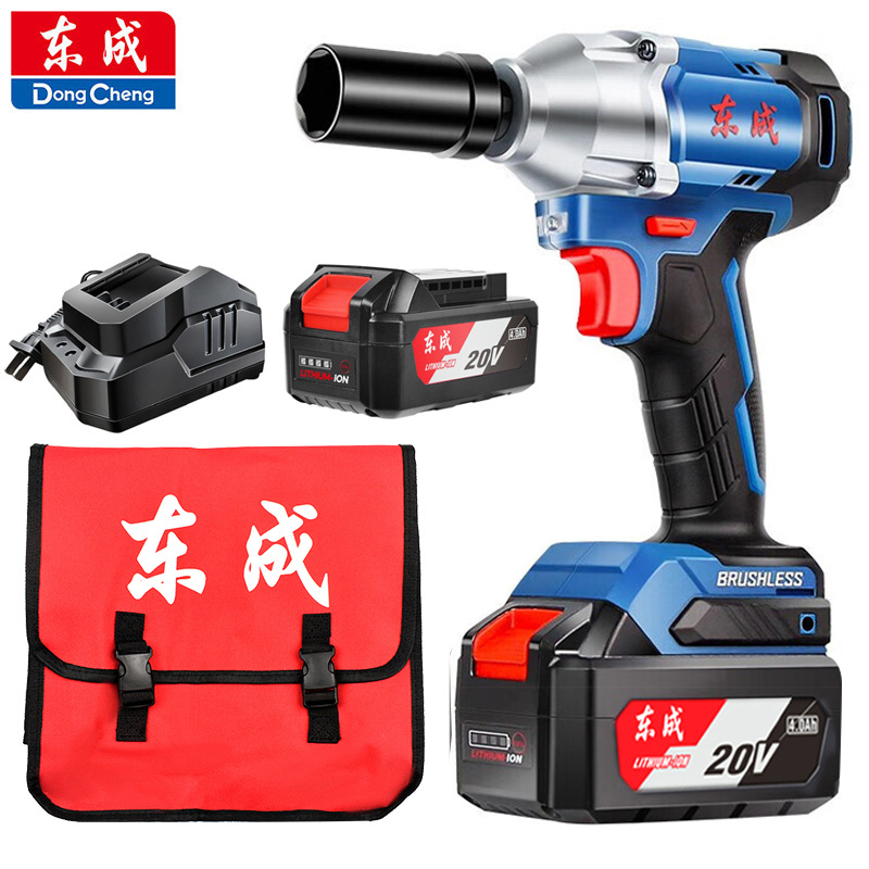 东成电扳手20v无刷DCPB298冲击扳手新款架子工汽修电风炮电扳手