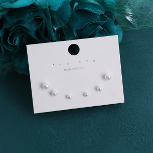 S925�����ᔾ���С�ɚ��|���Ů����͹Ŷ��h�Ʒ4mm-6mm�����b