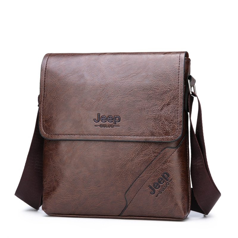 Jeep Men's Shoulder Bag, Crossbody Bag, Business Men's Bag, Trendy Fashion Briefcase, Backpack, Business Small Bag