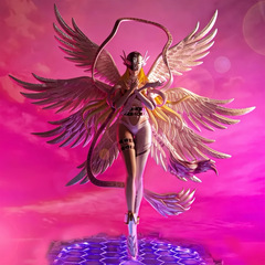天使児デジモンフィギュア GK エンジェルモンスター装飾品二次元美少女アニメーションフィギュアモデル卸売