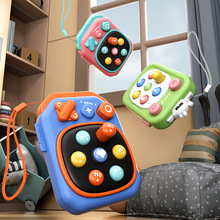 新品游戏机打地鼠宝宝按按乐幼儿迷你可爱亲子互动儿童益智玩具