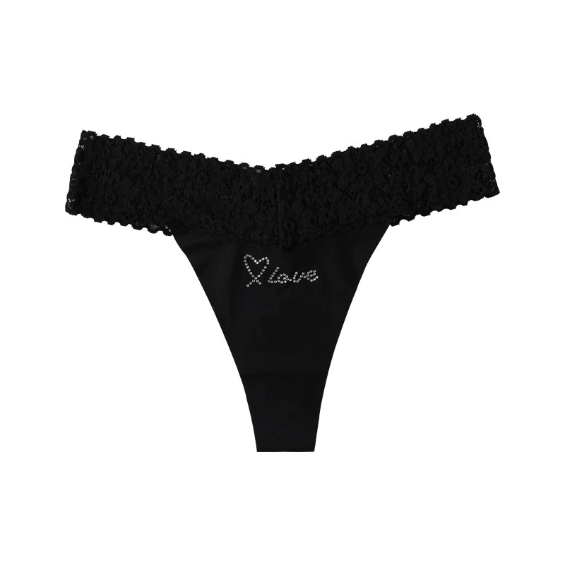 Сексуальные дышащие брюки, underwear, европейский стиль, с вышивкой, плюс размер