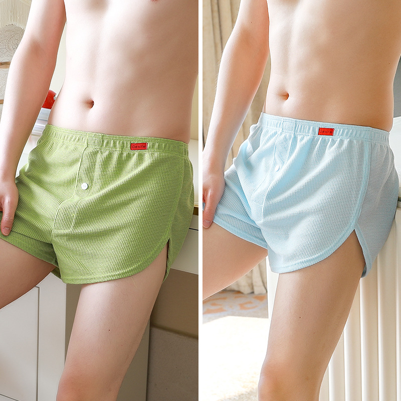 Pantalones cortos de hombre, pantalones de ángulo plano de hombre, pantalones antibacterianos de alta calidad de hombre, pantalones deportivas de cuatro ángulos de hombre, pantalones de arro