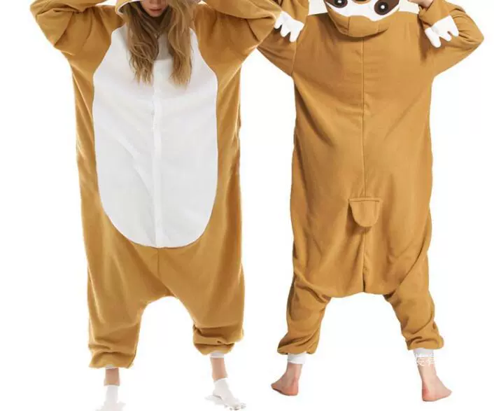 [Японская оригинальная версия Rilakkuma Kigurumi взрослый комбинезон пижама Мишка-падер]