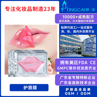 Cross-Border Lip Mask Oem Moisturizing and Hydrating Lip Mask Lip Pattern Jelly Lip Scrub Oem Skin Care Product Customization
