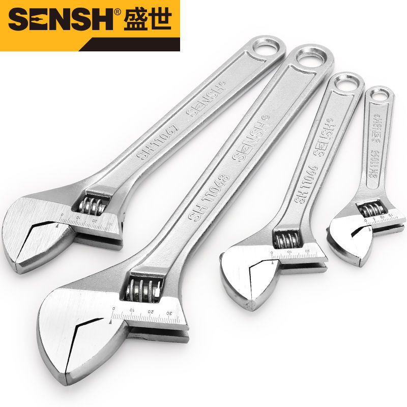 盛世活动扳手多功能万用大号活络扳子工业级大开口活口扳手工包邮
