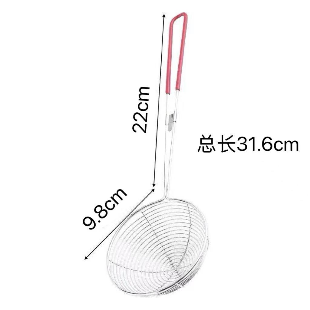 후크 빨간색 플라스틱 손잡이 10cm