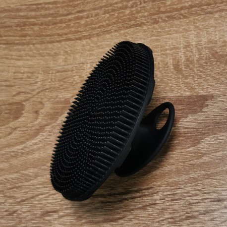 Cepillo táctil de silicona para entrenamiento sensorial, cepillo de baño para bebé, cepillo de baño suave, cepillo para champú, cepillo de masaje