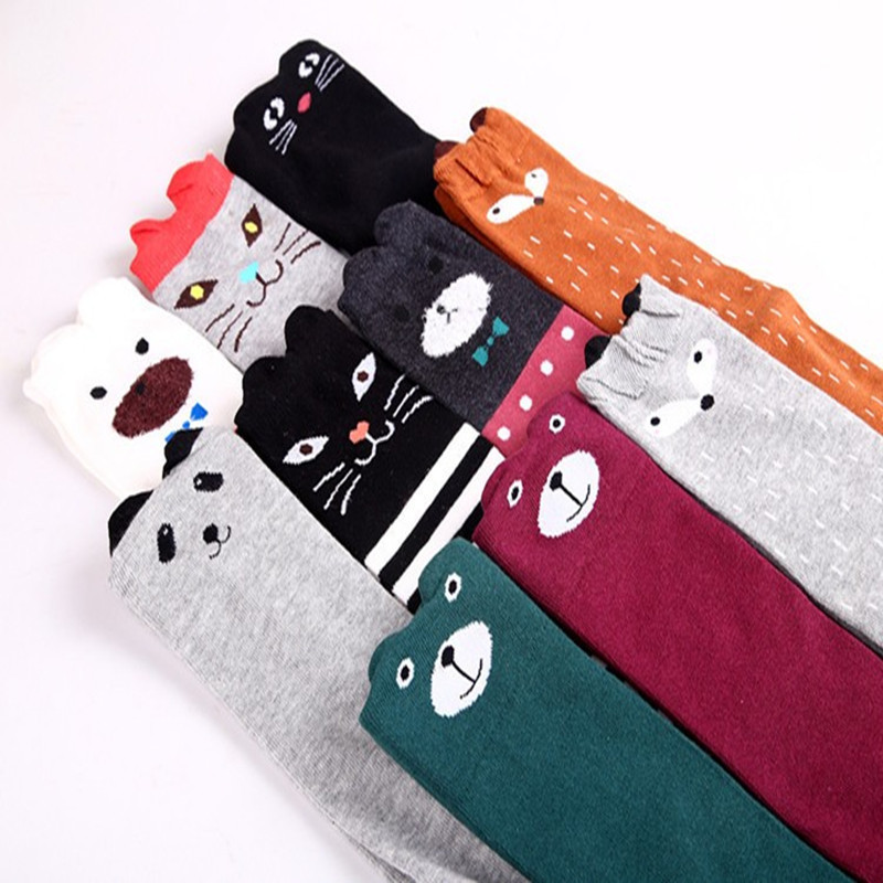 Children's socks baby girl stockings special new children's stockings cartoon straight plate no heel cotton socks manufacturers wholesale