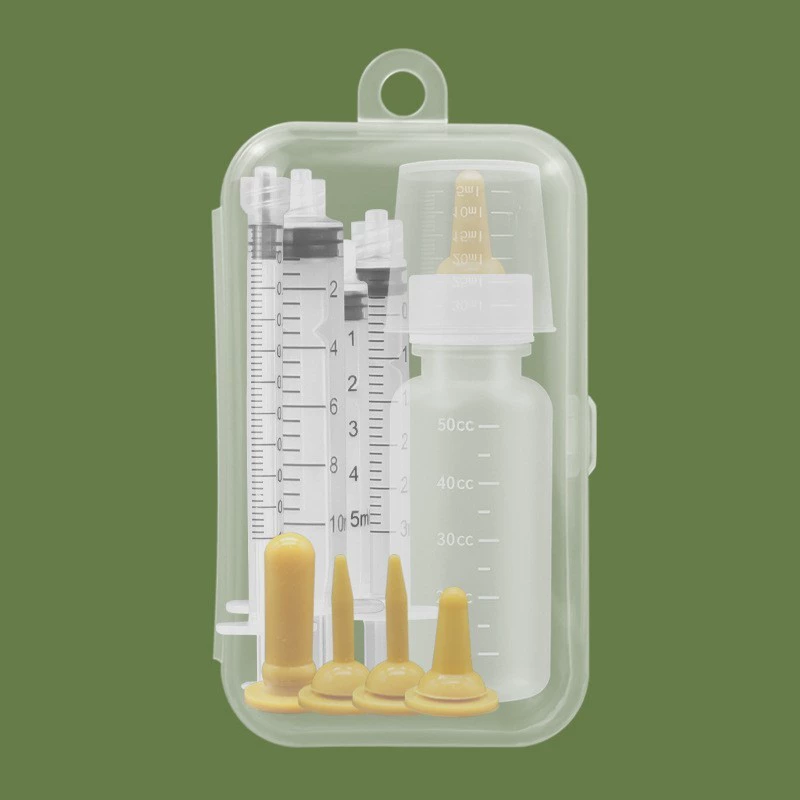 Pet Feeding Bottle Set Hartley, 50/120 ml, 3‑ or 6‑piece with Nipples & Cleaning Brush