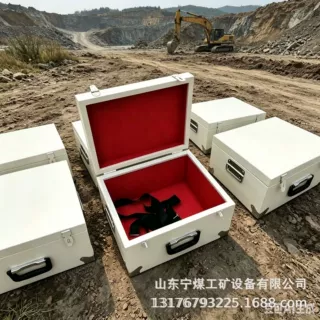 矿用玻璃钢雷管箱火工品运输箱爆炸危险品存放箱矿用安全防护箱