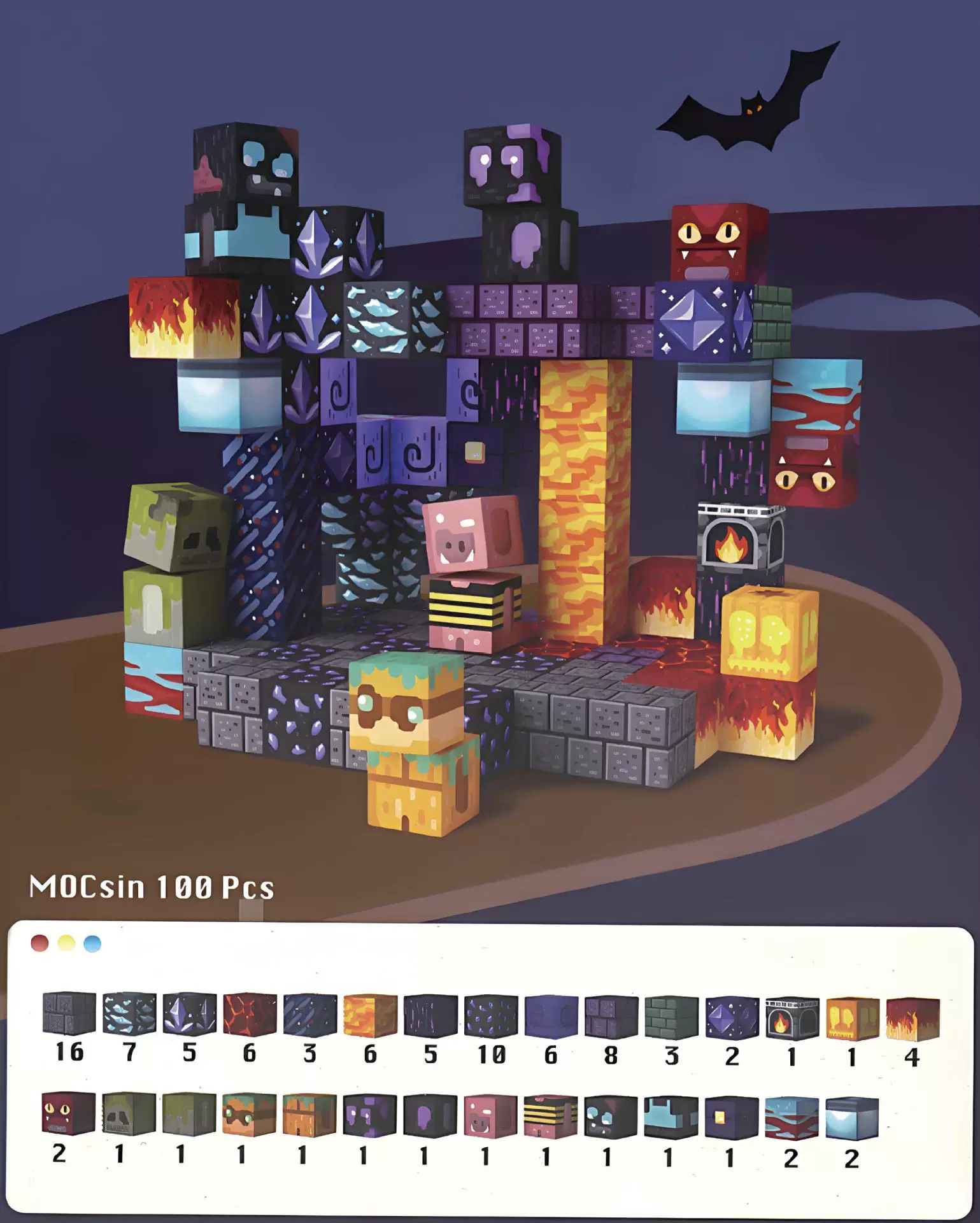 Магнитный конструктор, игрушка, Amazon, импорт, новая коллекция