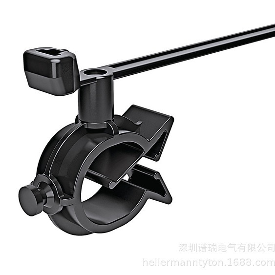 两件式管夹固定扎带360°旋转T50SVCOC14 产品编号: 156-01318