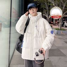 白鸭绒2025新款冬季男士羽绒服加厚青少年冬装外套男款批发外贸