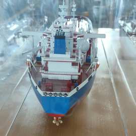 原油船模型 加工 定制 来图制作 LNG船模 展厅模型 送航空箱 礼品