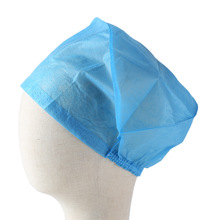 一次性使用护士帽SMS无纺布头帽医生用防尘防静电圆顶帽20只一包