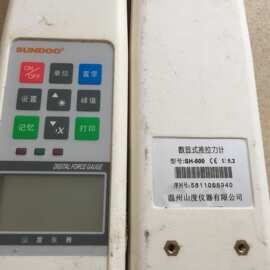 B030*二手山度数显式推拉力计 SH-500 实物图片 包好