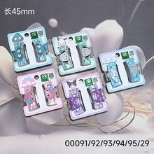 正版授权饰品儿童发饰头饰 三丽鸥系列卡通发夹中抓夹怪手夹00091