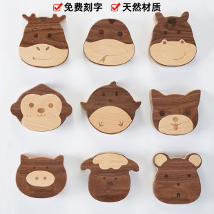Deciduous Tooth Memorial Box Solid Wood Twelve Zodiac Deciduous Tooth Box Children's Tooth Collection Storage Box Baby Tooth Loss Protection