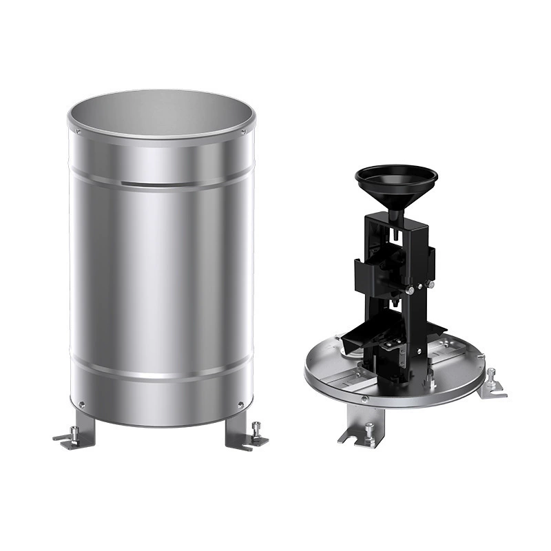 Метеорологический детектор осадков 40 ° ~ 45 острых углов Легкий дождемер коллектор