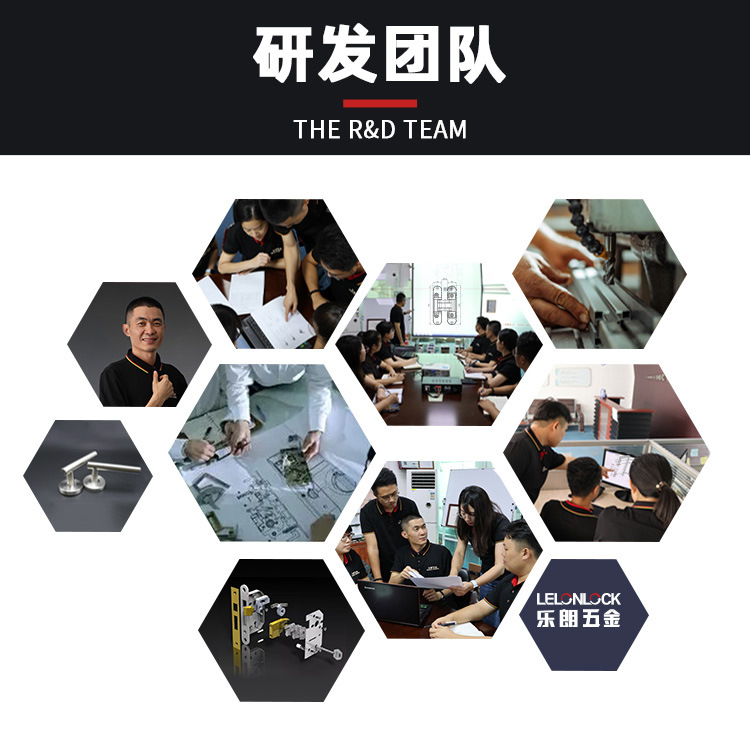 乐朗批发304不锈钢玻璃门移门止摆器 分体式止摆器