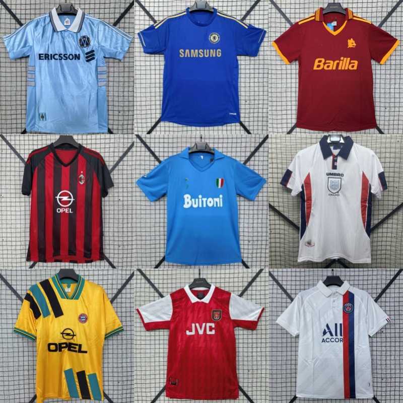 Premier League Retro Football Shirts Liverpool Manchester United Popular Clubs Jerseys Wholesale Dropshipping Premier League Retro Football Shirts Liverpool Manchester United Popular Clubs Jerseys Wholesale Dropshipping