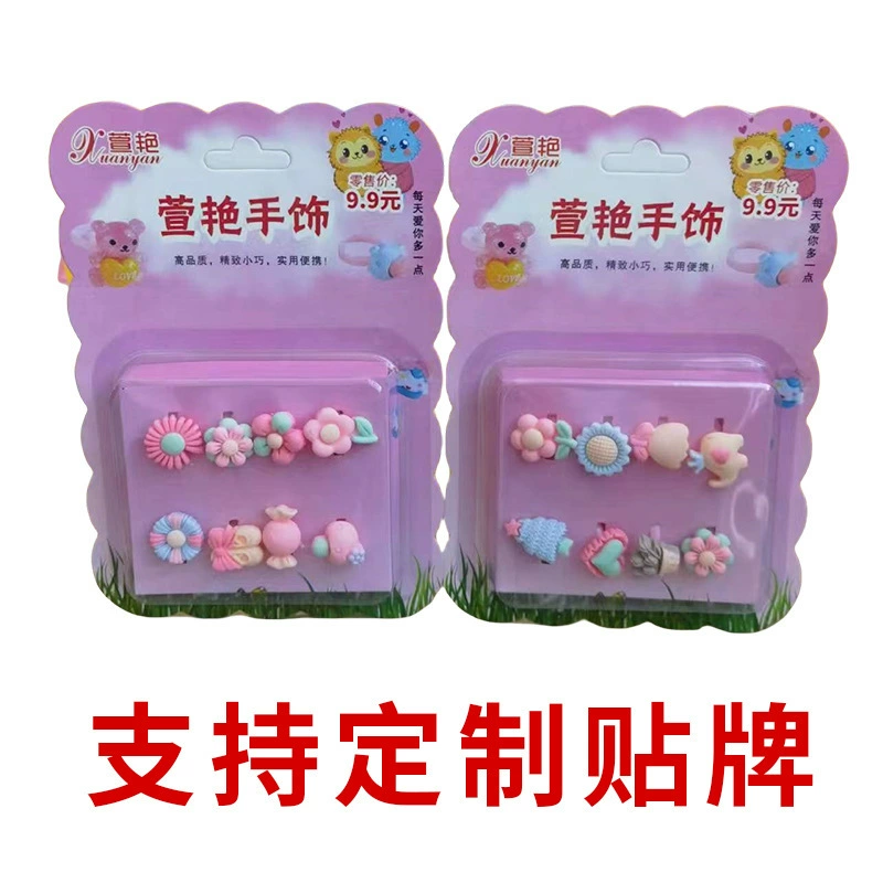 Xuan Yan милый и забавный мультипликационный ручной орнамент кольцо