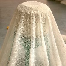 现货分棉线镂空刺绣满幅水溶花边服装饰品毛线DIY窗帘布艺辅料