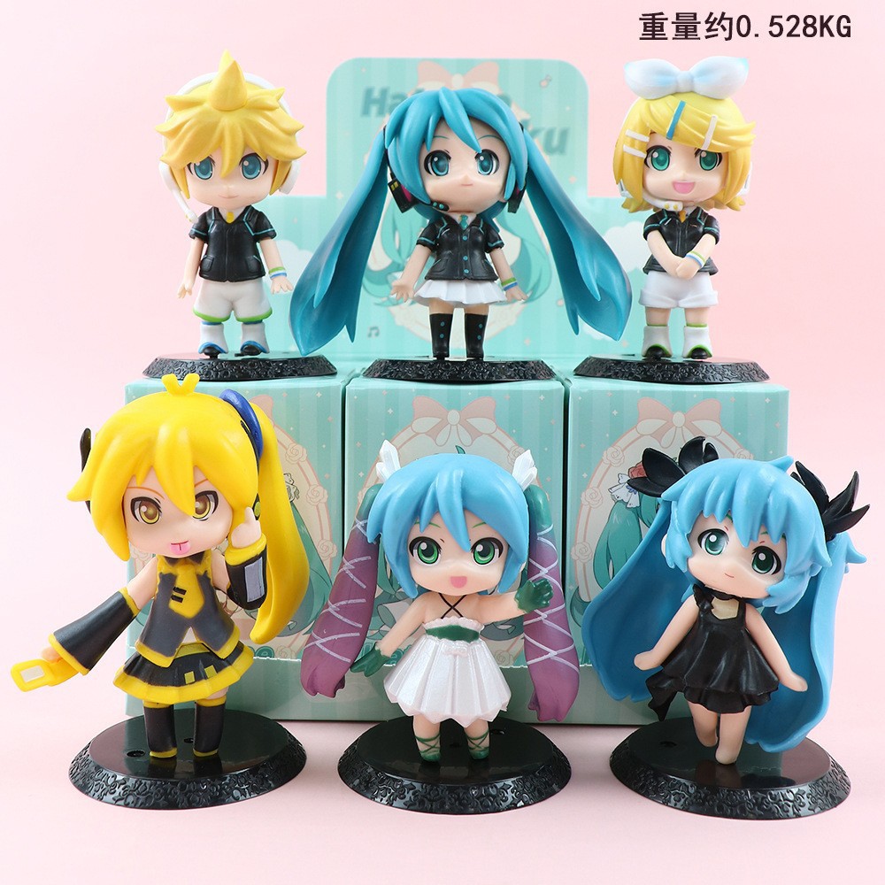 Serie de belleza de la serie Q 3 generación 4 generación 6 muñecas de la caja del automóvil de la serie de belleza de la serie Q mano al por mayor