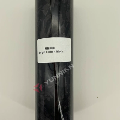 Auto Color Change Film – Fiber Film Bulk Factory Wholesale - tpu-bright-flower-carbon-black-1521m