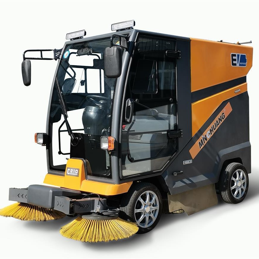 南博C210自卸式纯电动道路清扫车扫地车扫地机大型工厂环卫道路用