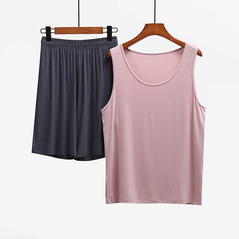 Men's thin vest sleevless, comfortable pijama for leisure, set, size, (Physicals), oversize