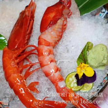 国产红魔虾海鳌虾刺身斑节虾新鲜甜虾餐饮生鲜自助餐食材琵琶虾