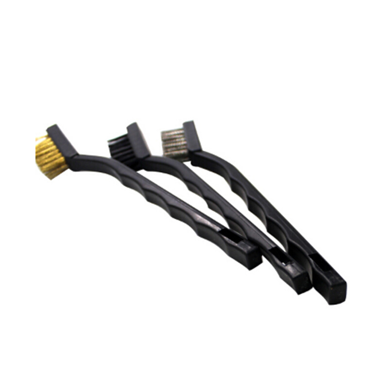 Juego de cepillos de 3 piezas SHEFFIELD S117010 Escudo de acero