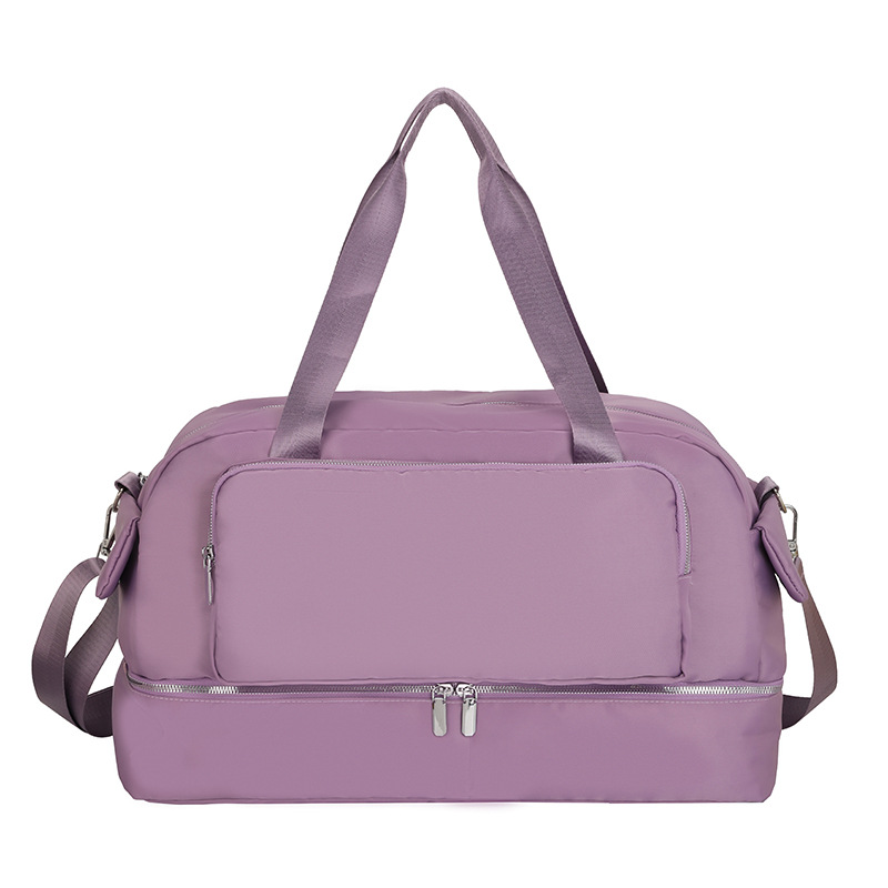 Bolsa de viaje portátil transfronteriza de gran capacidad expandible bolsa de viaje corto bolsa de hombro bolsa de almacenamiento bolsa de fitness plegable