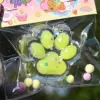 Прозрачная лапка (жёлтая)
