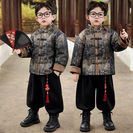 童民族服装;儿童表演服;童汉服