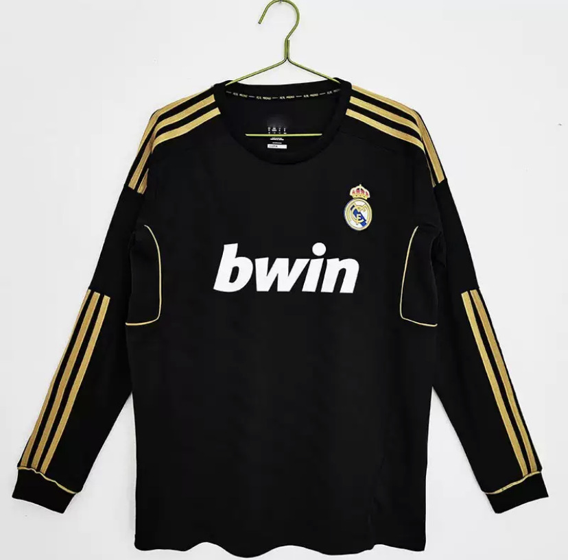 Camiseta de fútbol retro transfronteriza Old Collector Club Real Madrid Manchester United AC camiseta de fútbol de manga corta y larga se puede imprimir.