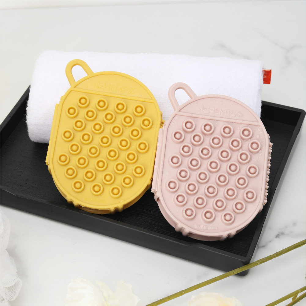 Pein de baño de masaje especial para mascotas para uso seco y húmedo para limpiar el cuero cabelludo, goteo de agua para masaje de cabello, pein de silicona para lavar el cabello