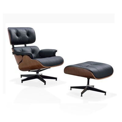 Williams cowhide deck chair a living room Single person sofa hotel Leisure chair Pedal Sofa chairs Cross border Electricity supplier Availability