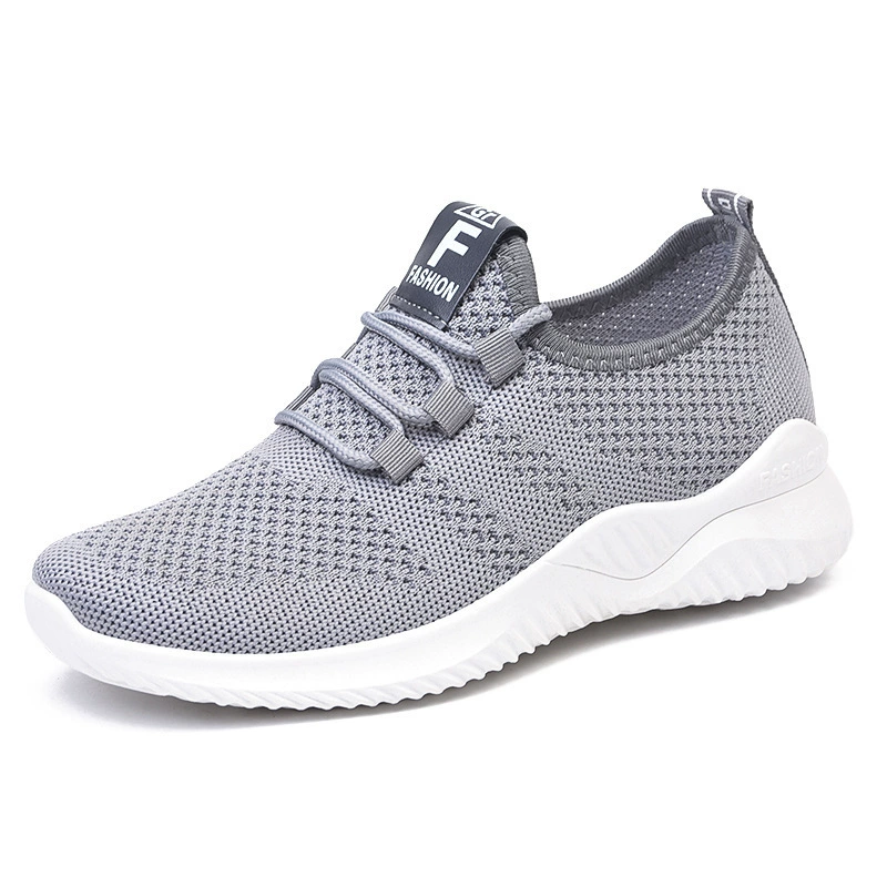 Breathable Women's Sports Shoes, Soft Sole Knit Upper, Lightweight Casual Sneakers 35–41