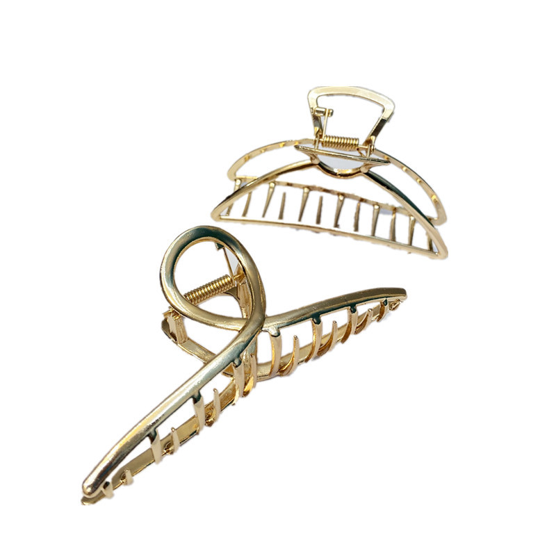 Korea Geometric Large Alloy Hair Clip display picture 9